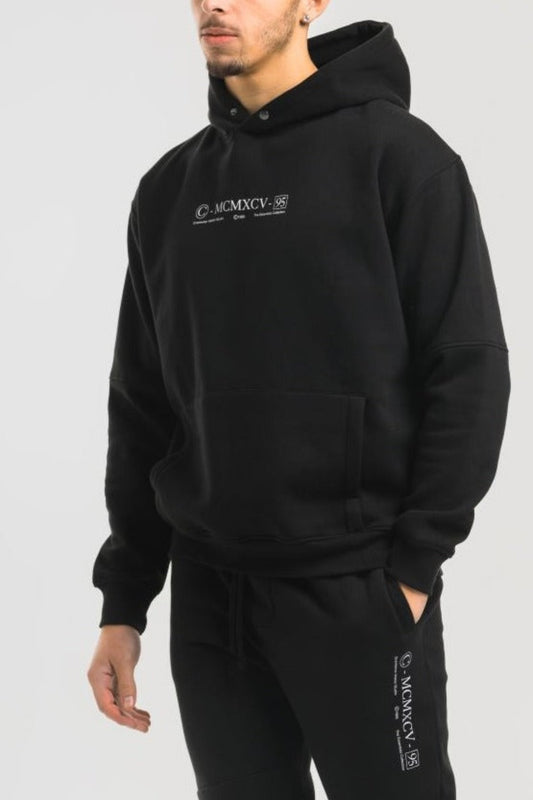 CARDINAL HOODIE - BLACK