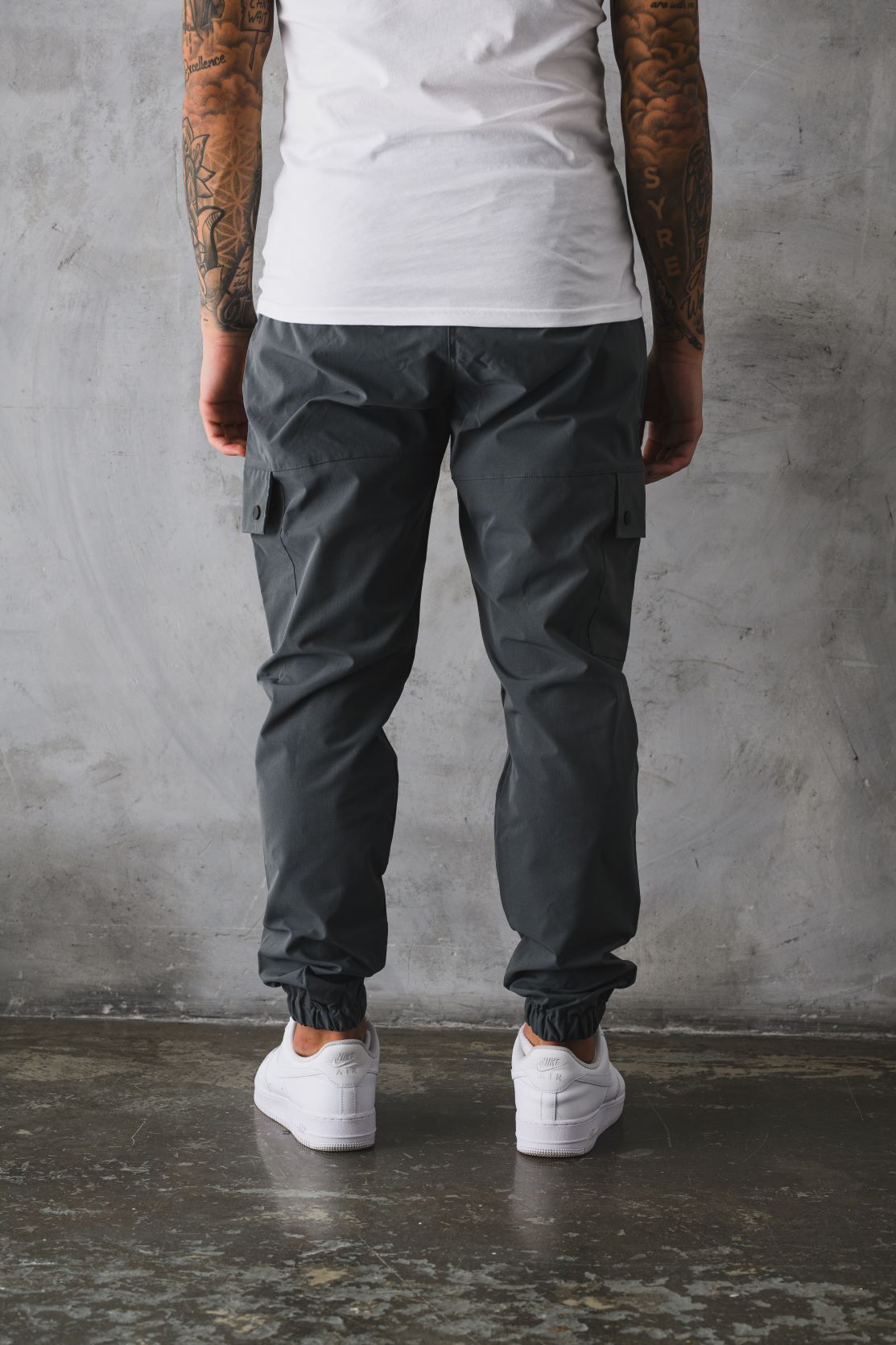 UNIT CARGO PANTS - DARK GREY