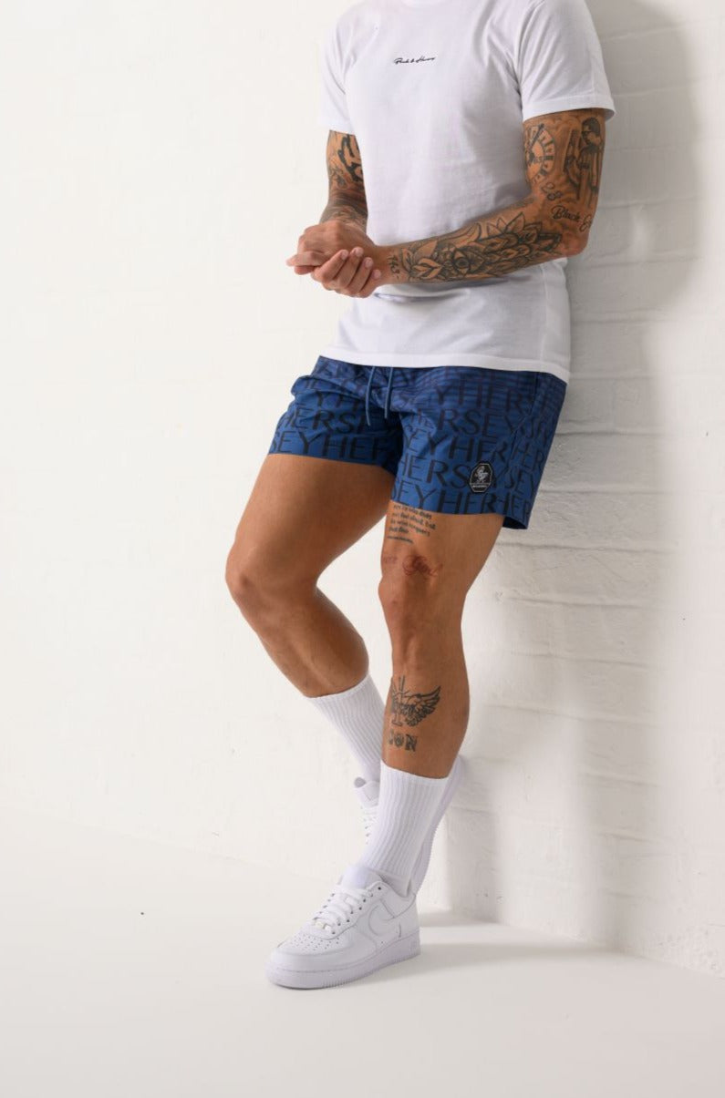 BARRY SWIM SHORTS - NAVY