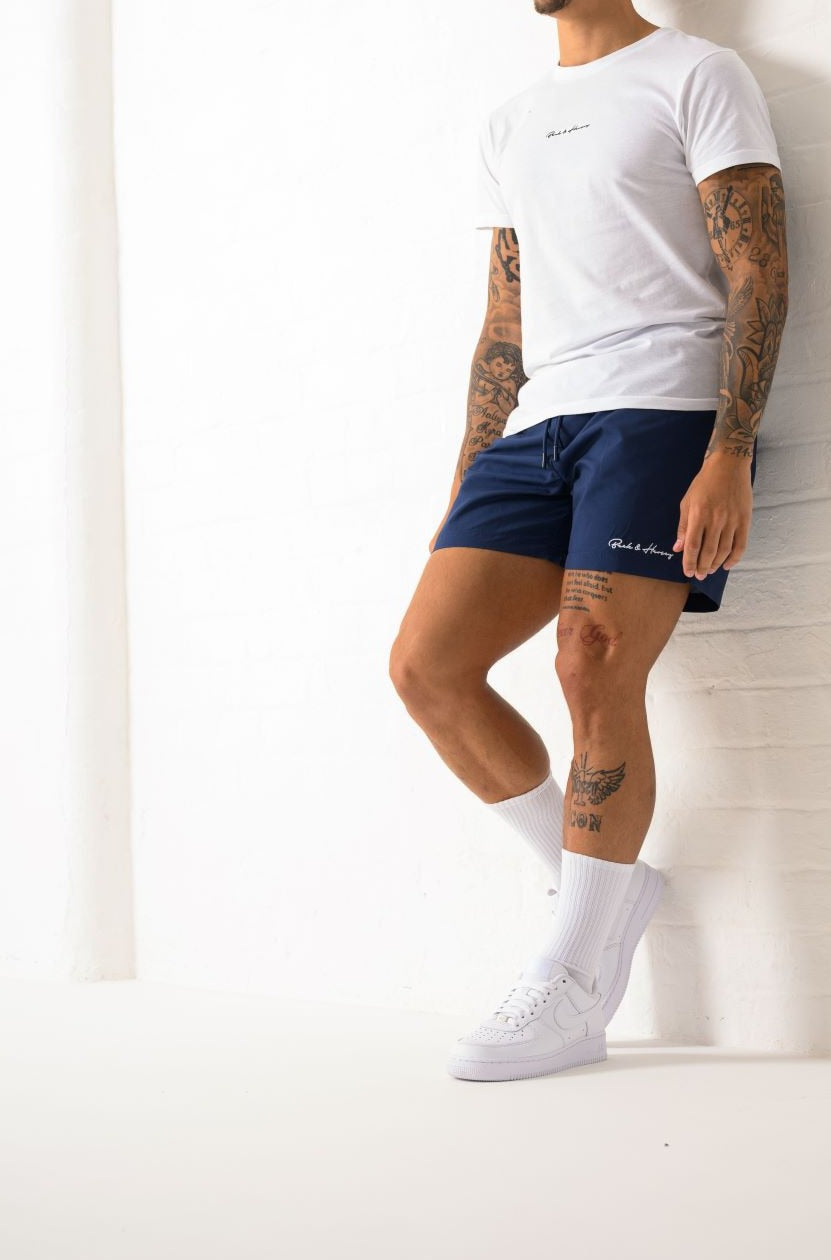 TOMMY SWIM SHORTS - NAVY