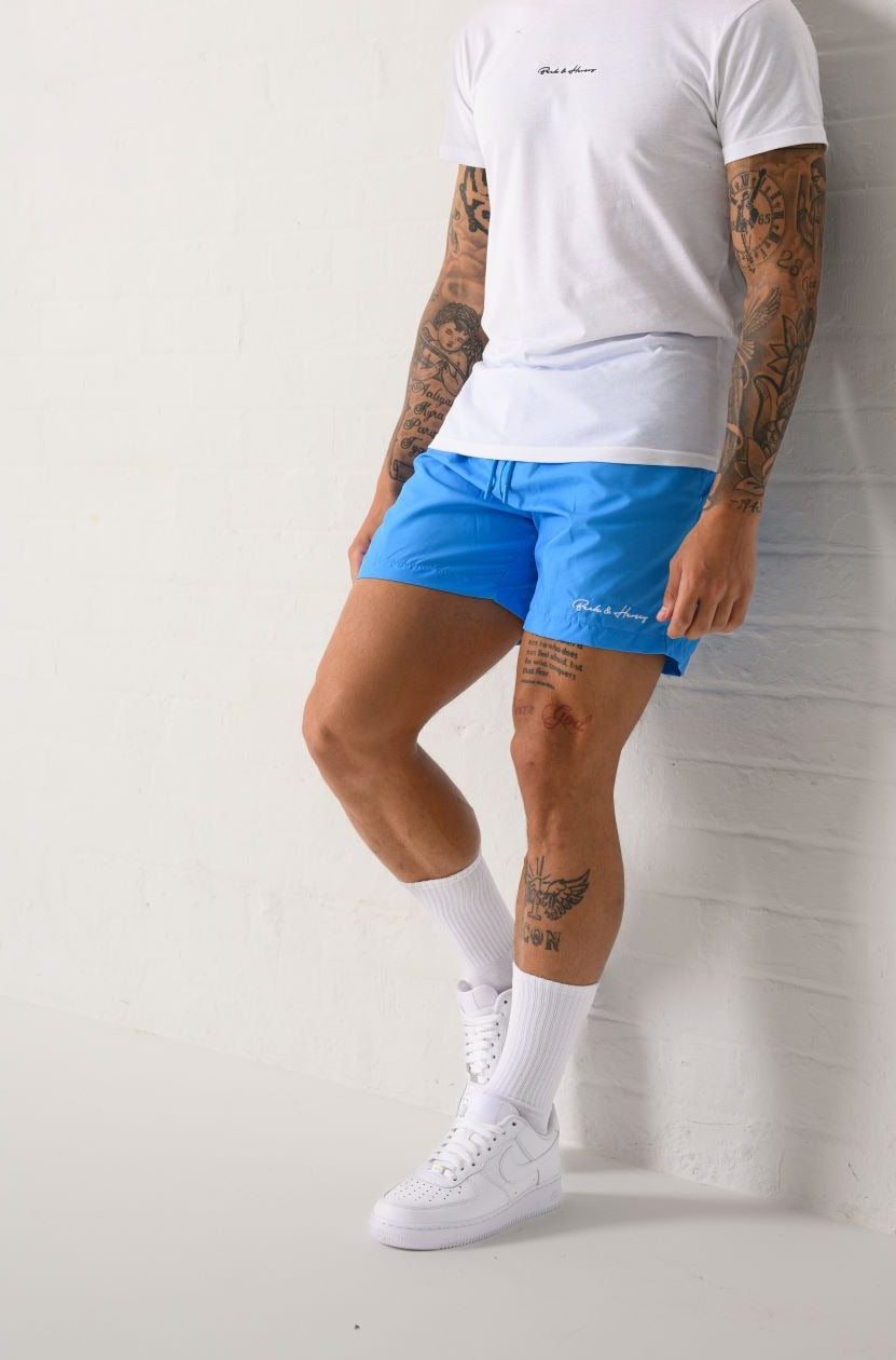 TOMMY Swim Shorts - Malibu Blue