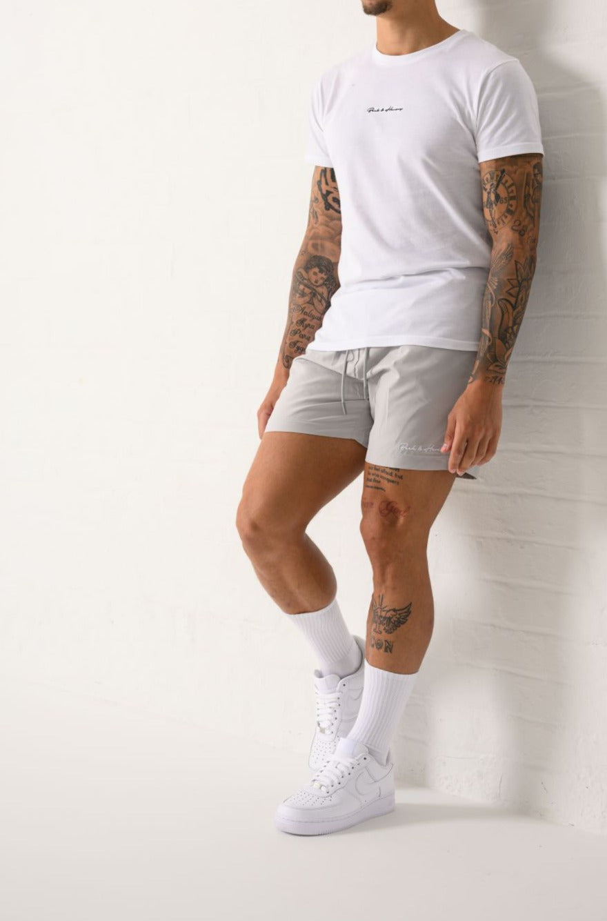 TOMMY SWIM SHORTS - GREY