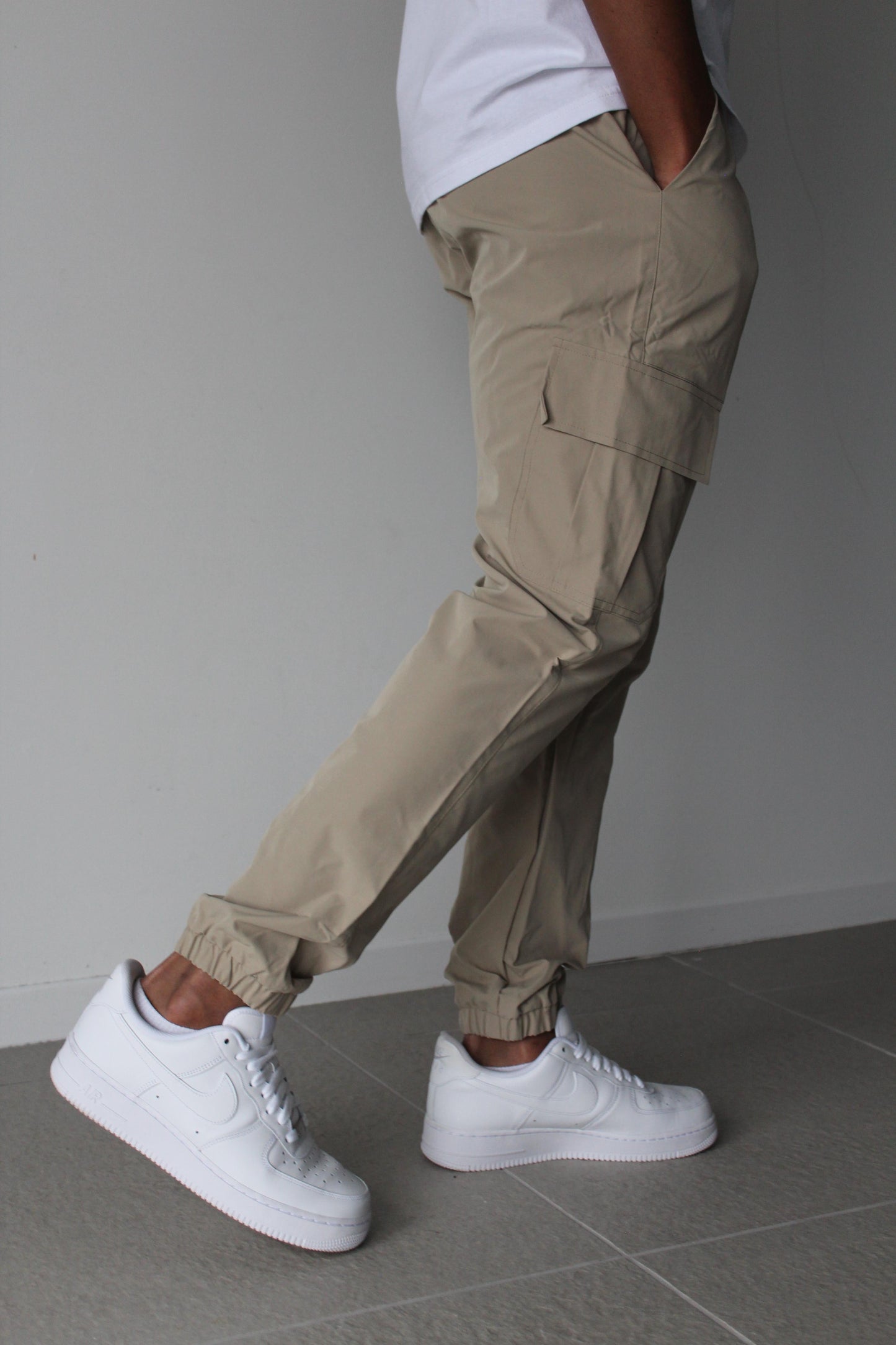 CORP V2 CARGO PANTS - CEMENT