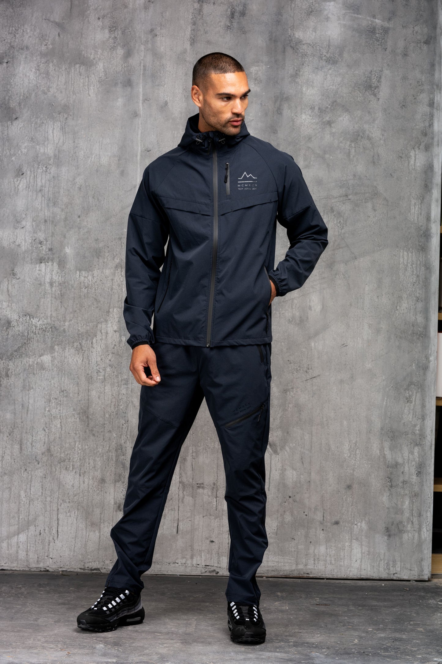 ASCENT V2 TECH JACKET & PANT - OMBRE GREY
