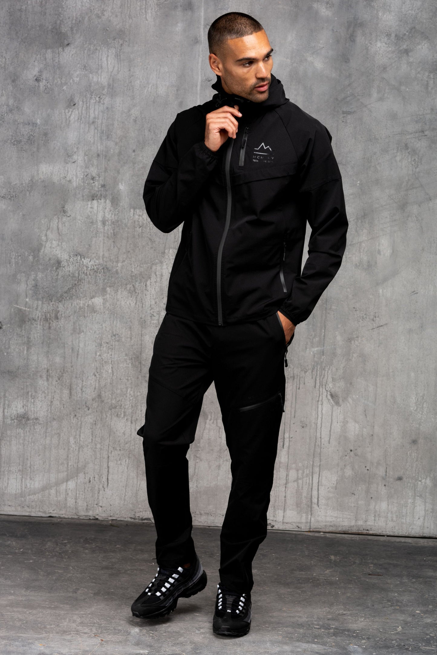 ASCENT V2 TECH JACKET & PANT - BLACK