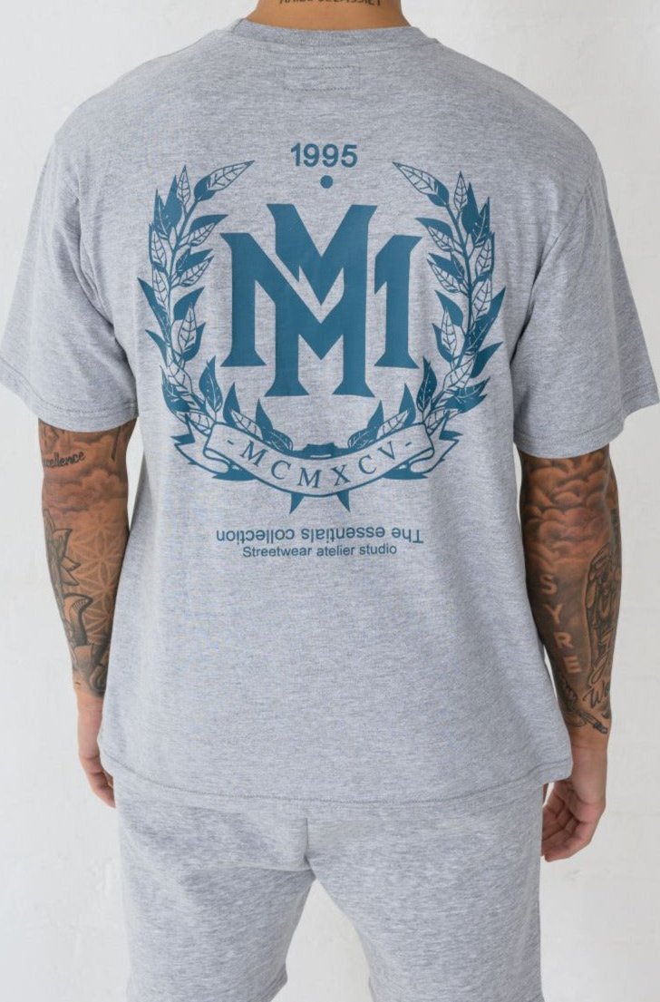 CREST SHORT - GREY MARL