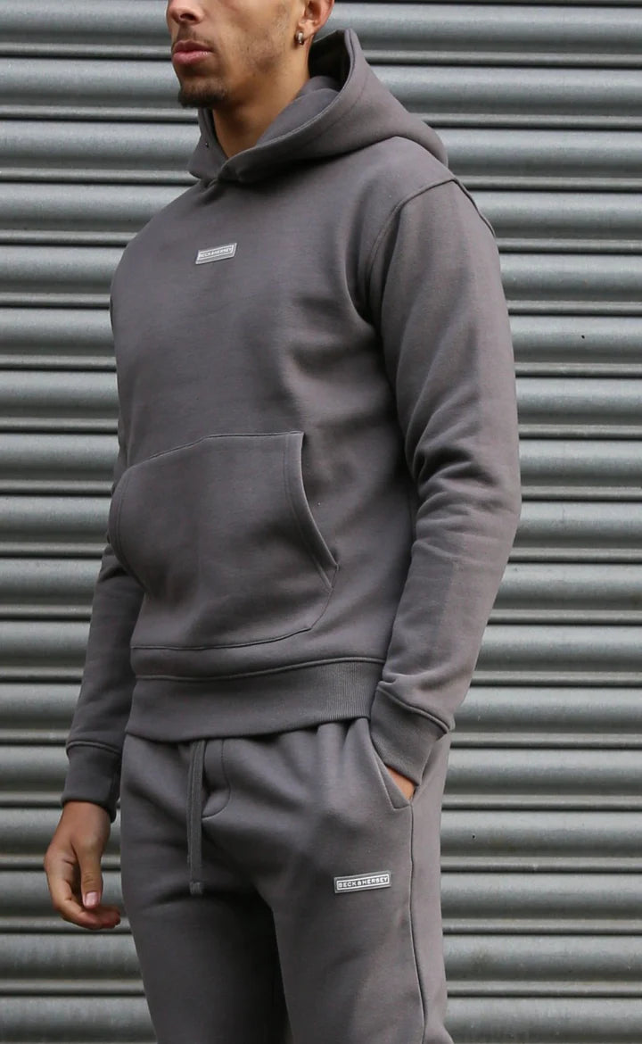 Beck & Hersey MASON OTH Hoodie - Dk Grey