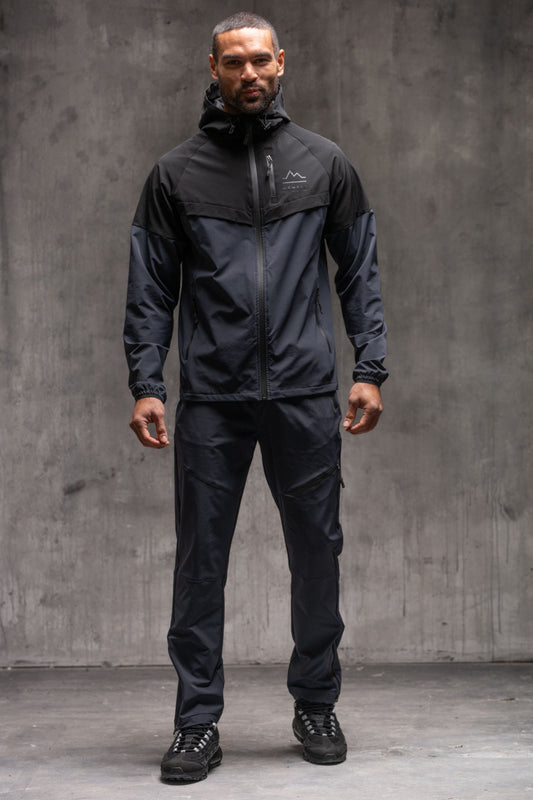 ASCENT V2 TECH JACKET & PANT - BLACK/OMBRE