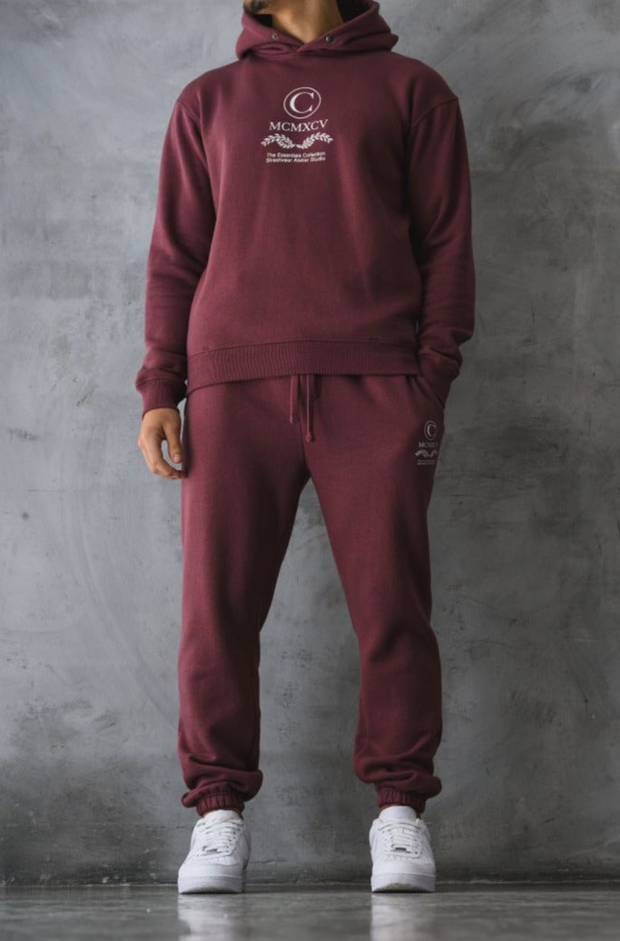 BECK & HERSEY CABLE Joggers - Mauve