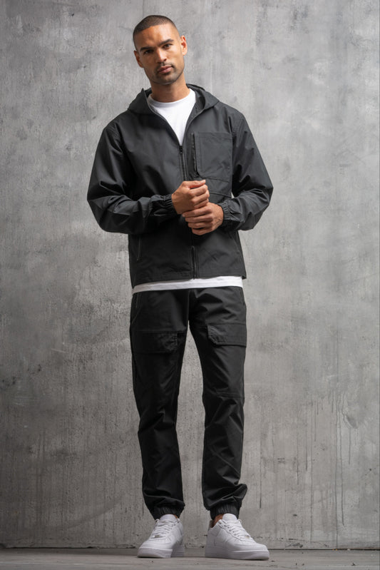CADET JACKET & PANT SET - BLACK