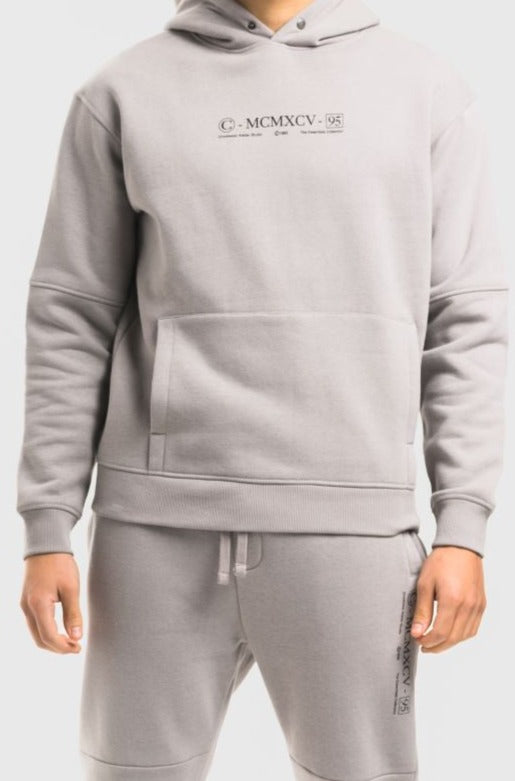 CARDINAL HOODIE - Mid Grey