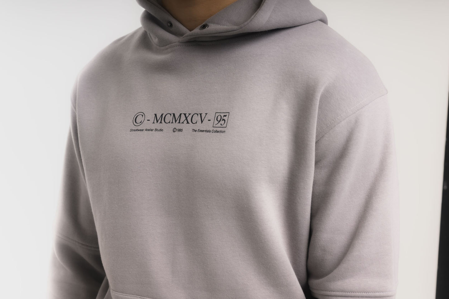 CARDINAL HOODIE - Mid Grey
