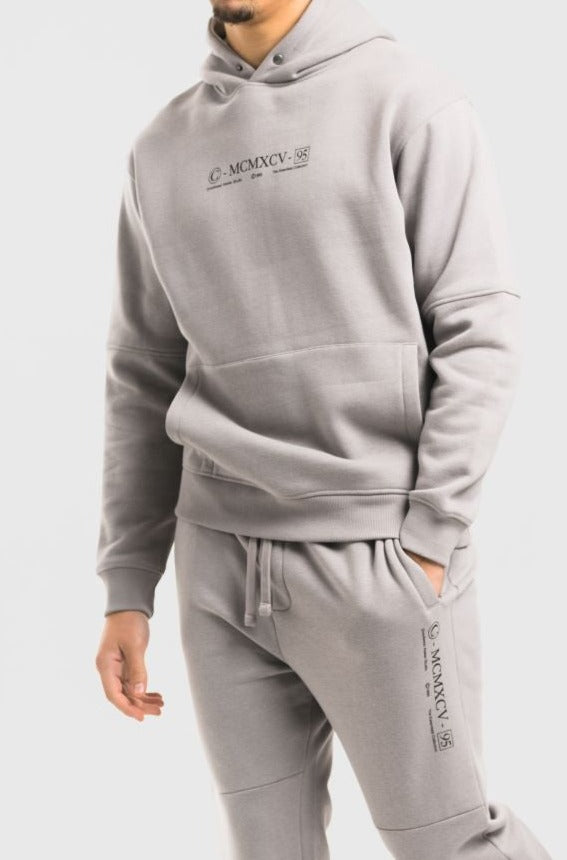 CARDINAL HOODIE - Mid Grey