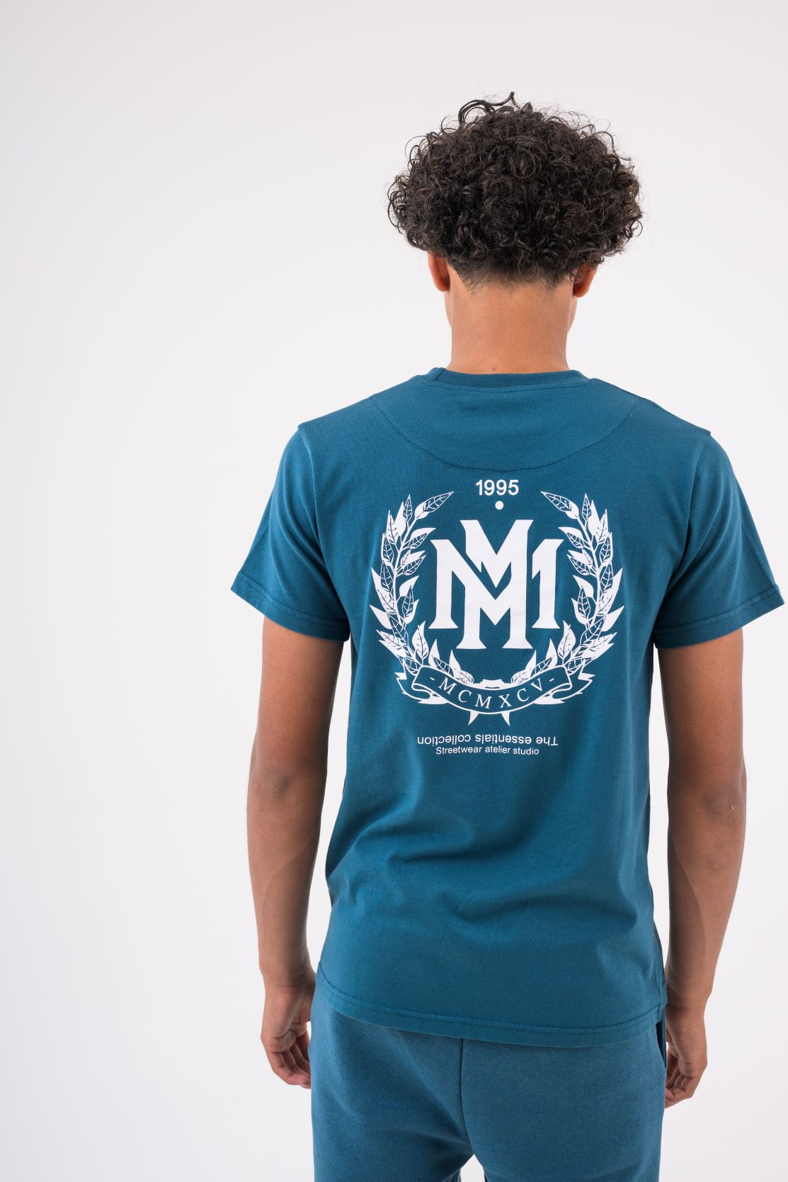CREST BOYS SHORT - TEAL