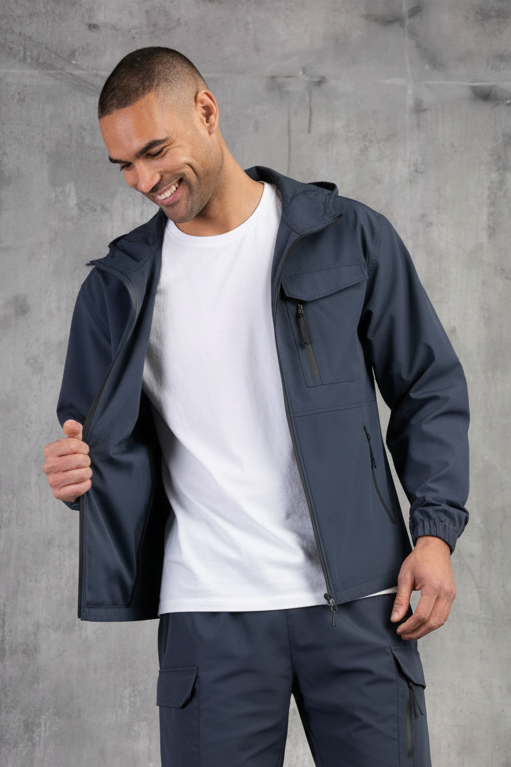 FALCON JACKET & SHORT SET - OMBRE