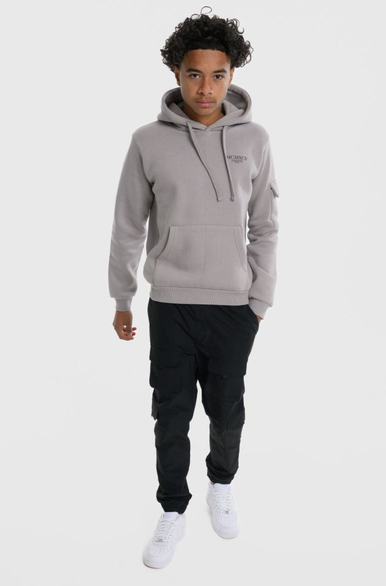 DIVISION BOYS CARGO PANTS - BLACK