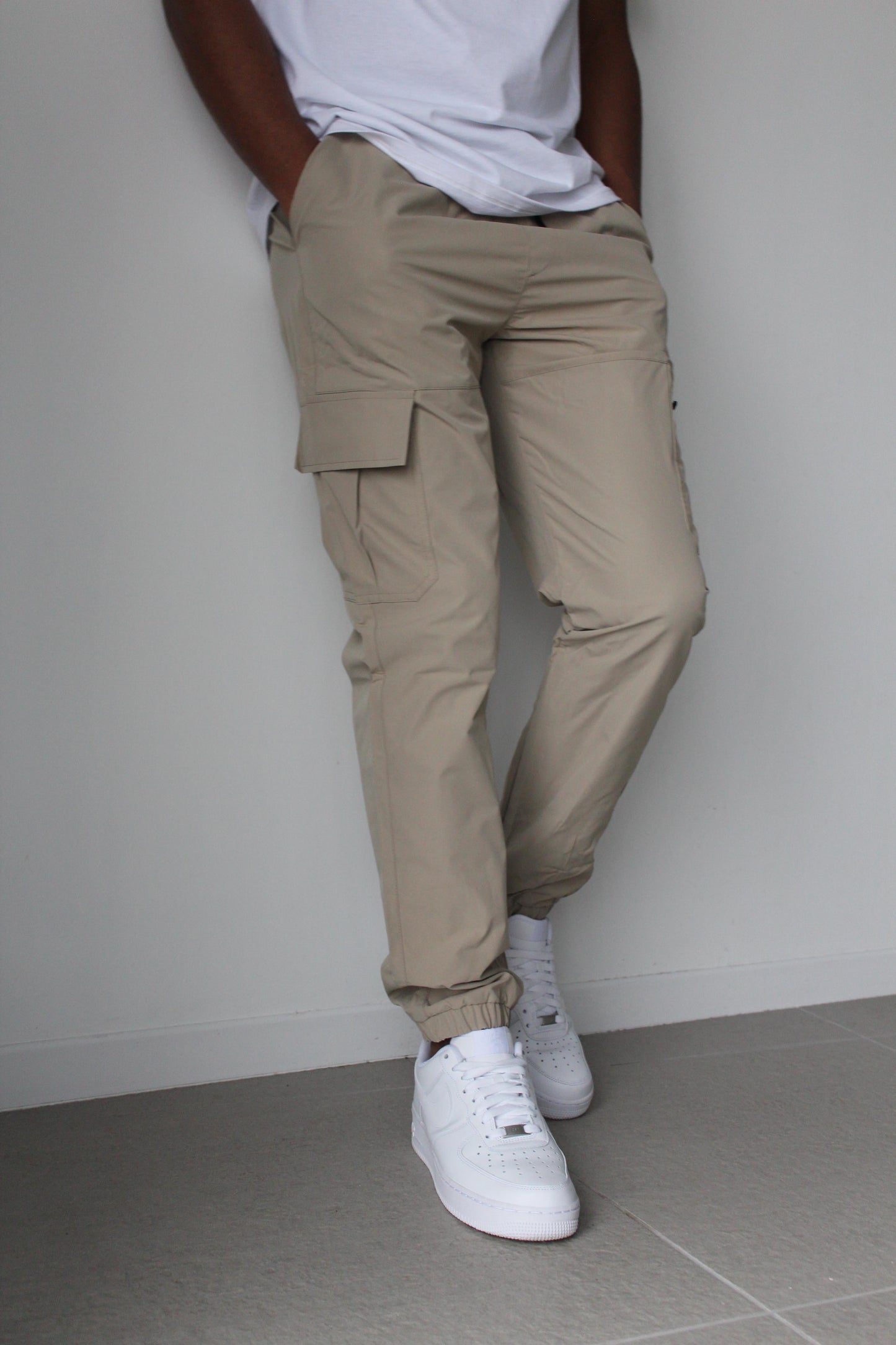 CORP V2 CARGO PANTS - CEMENT