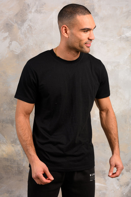 4 PACK T-SHIRT - BLACK