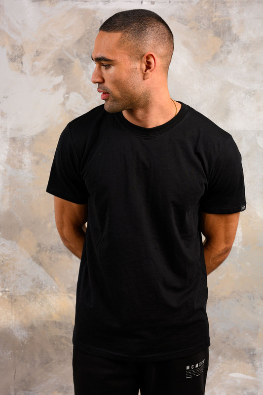 4 PACK T-SHIRT - WHITE/BLACK