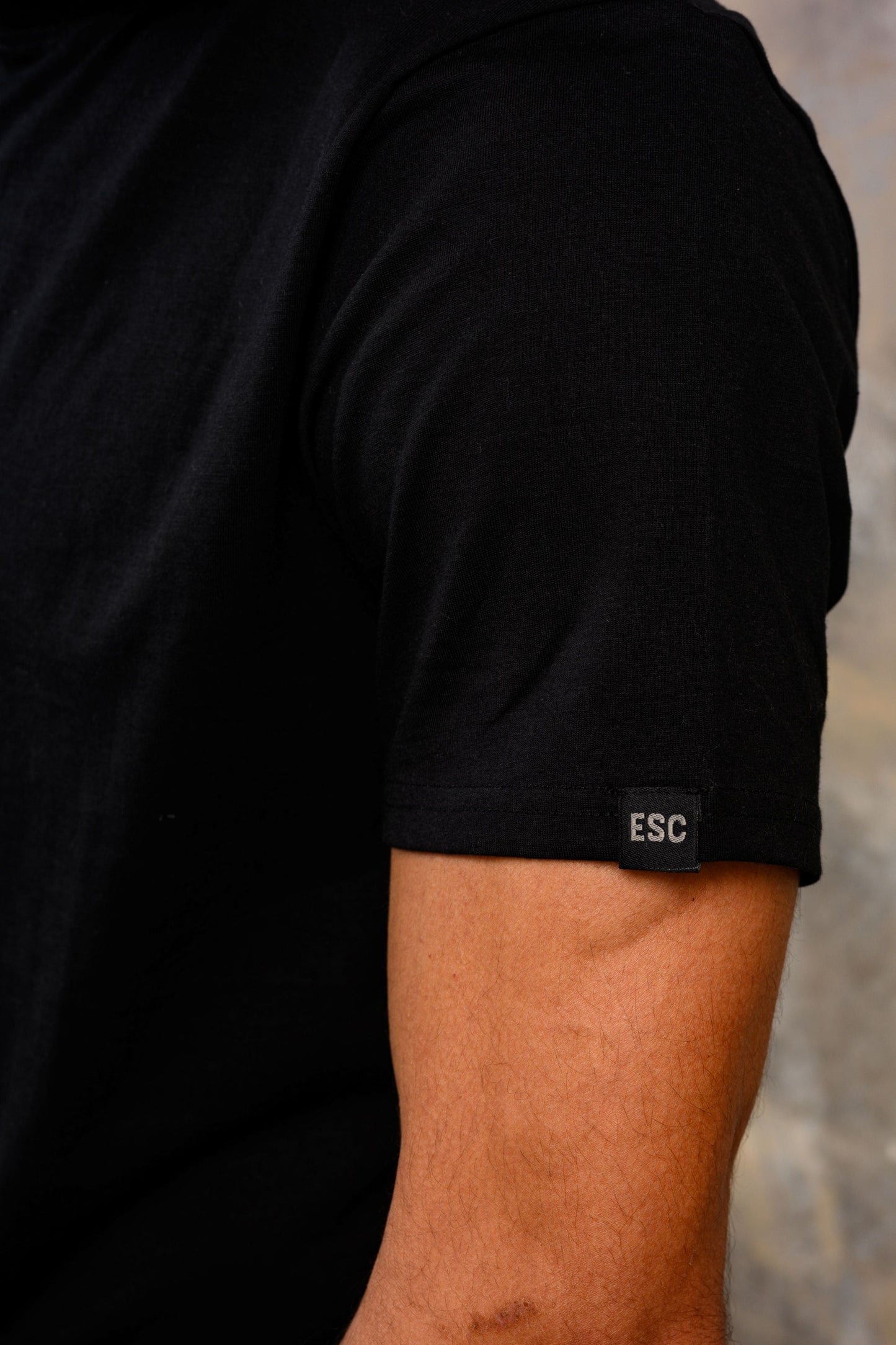 4 PACK T-SHIRT - BLACK