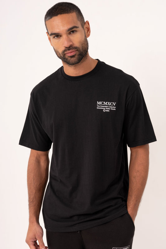 ESSENTIAL T-SHIRT - BLACK