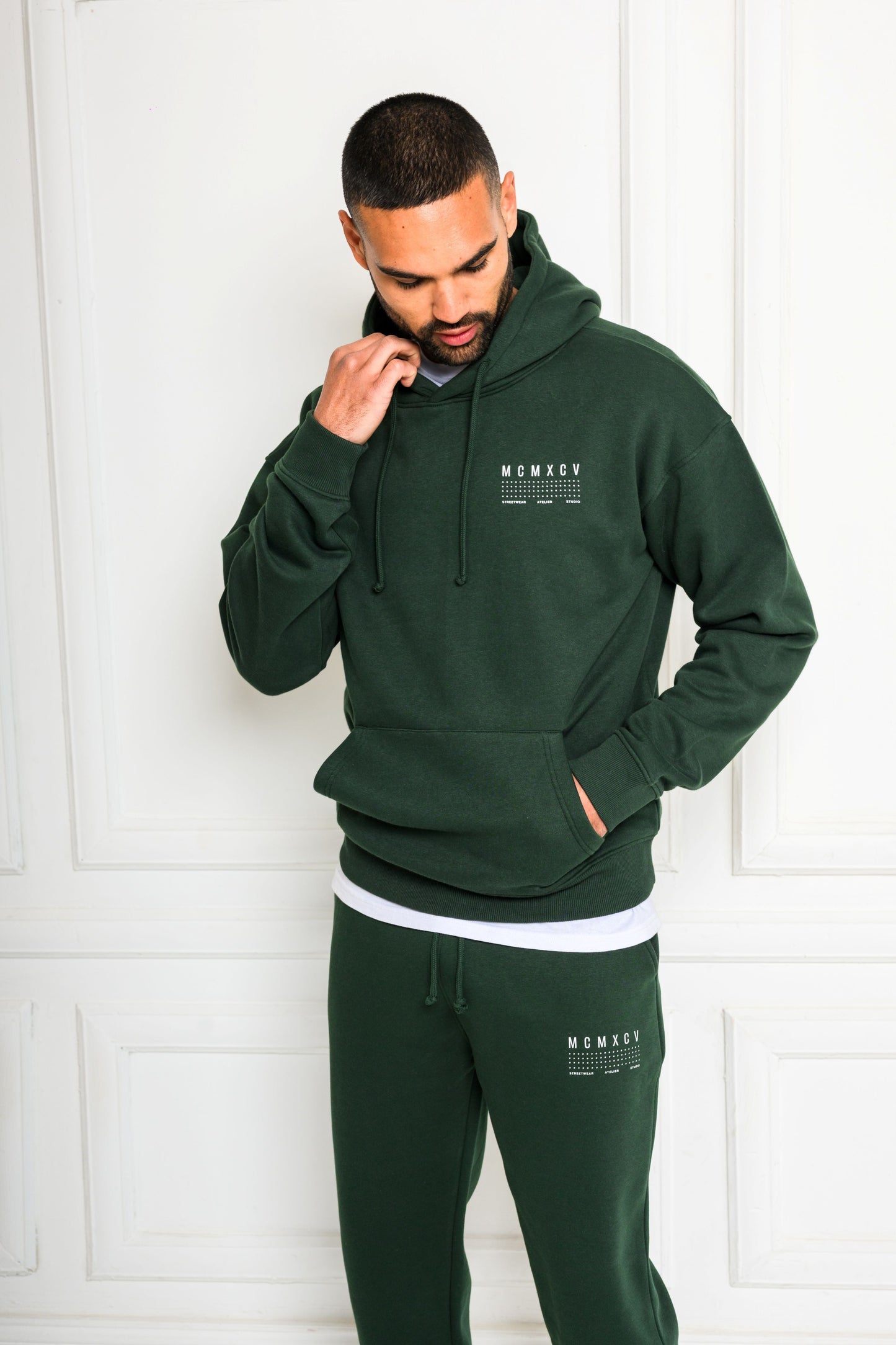 FENTON TRACKSUIT - HUNTER GREEN