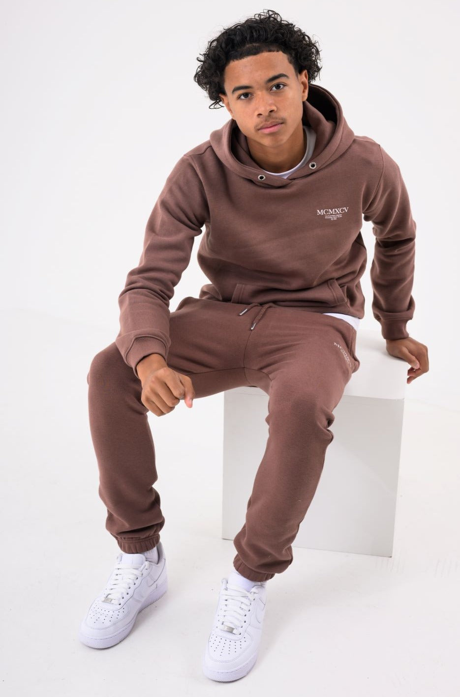 GLACIER BOYS JOGGER - CAPPUCINO
