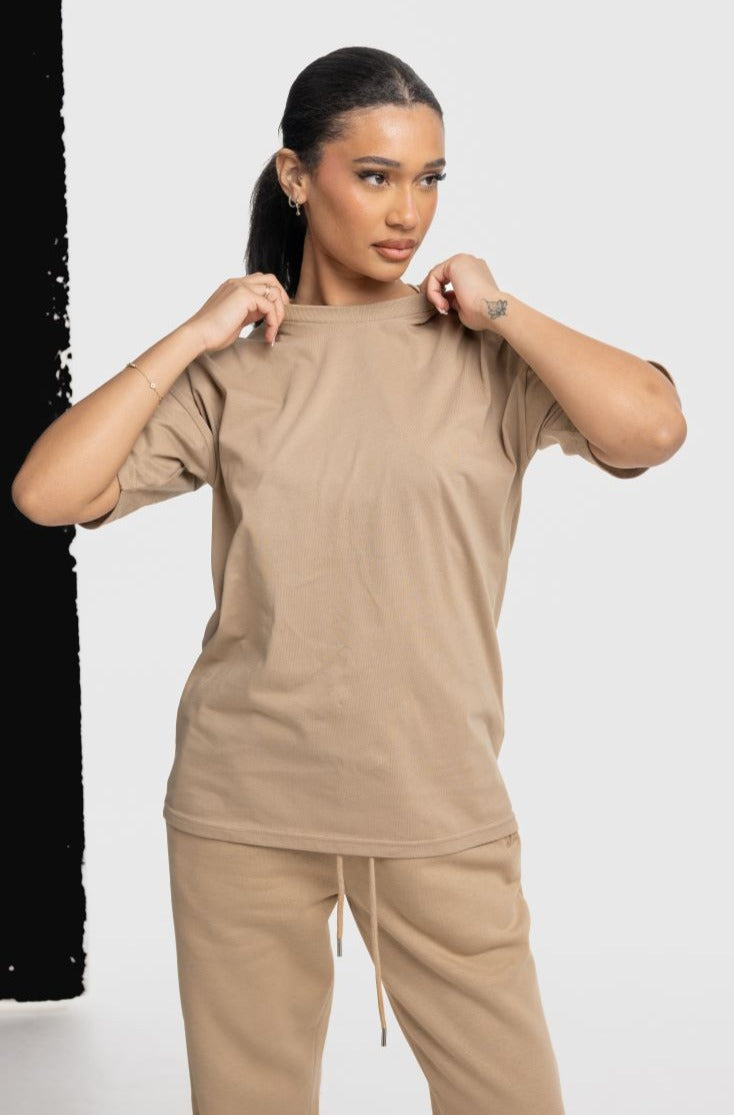 LOUNGE T-SHIRT - SAND
