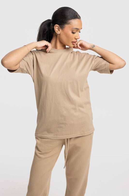 LOUNGE T-SHIRT - SAND