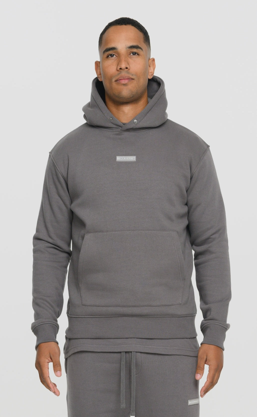 Beck & Hersey MASON OTH Hoodie - Dk Grey