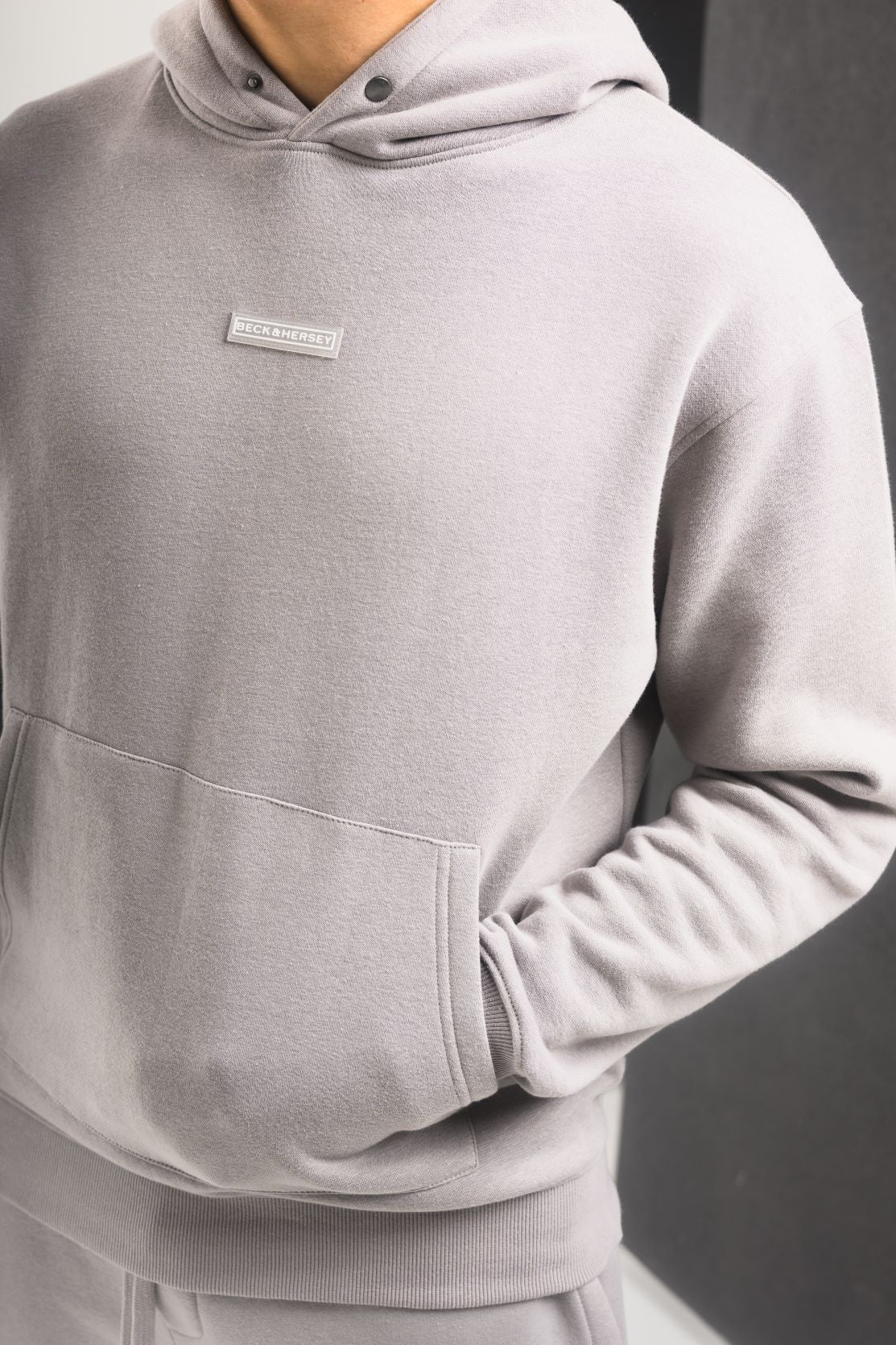 MASON HOODIE - MID GREY