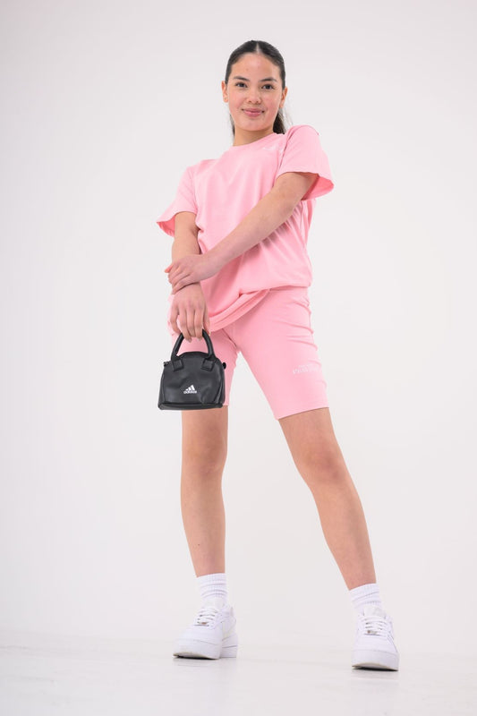 MAYA GIRLS CYCLE SHORT - PINK