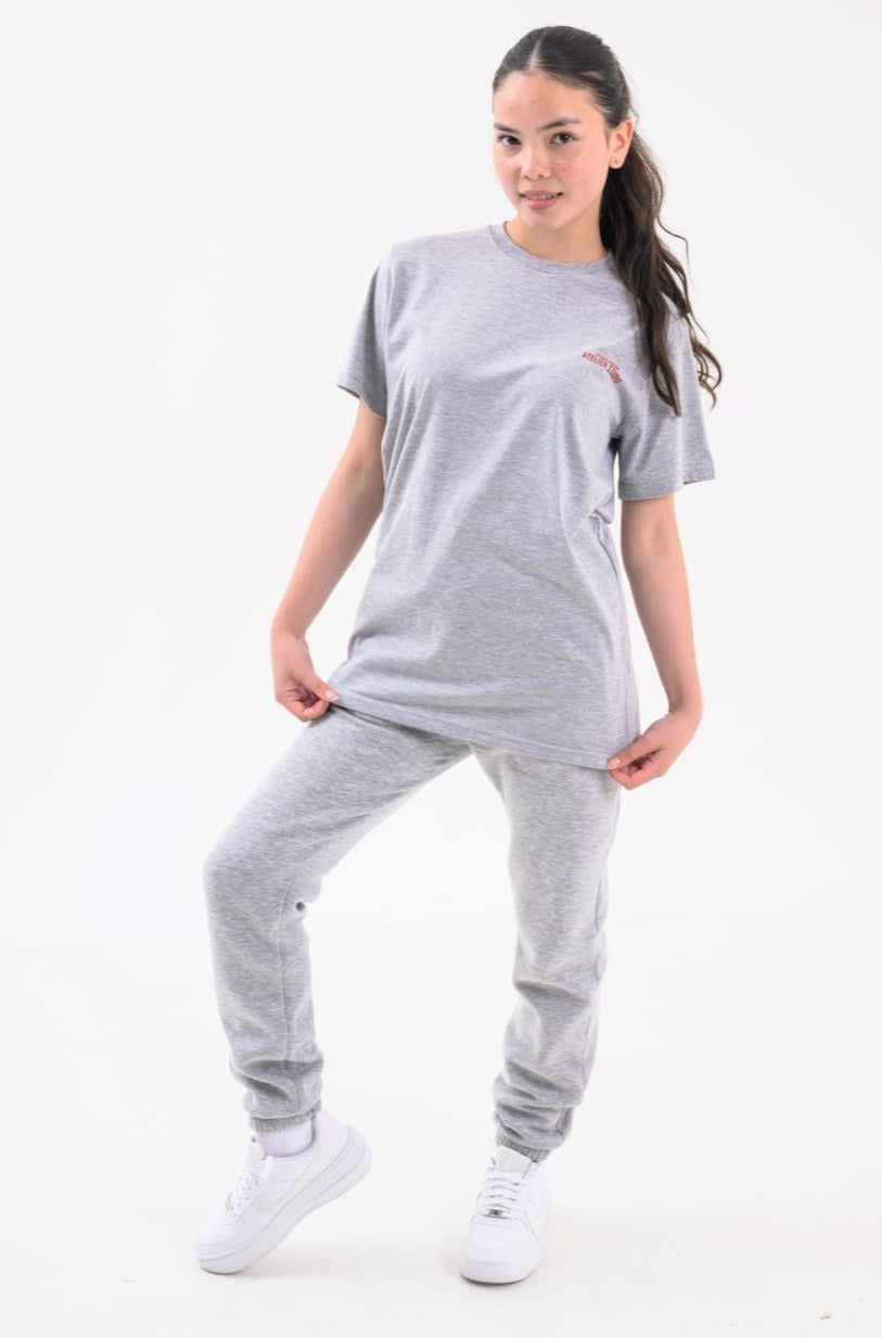 MAYA GIRLS T-SHIRT - GREY MARL