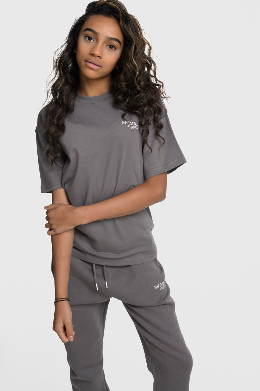 NERO GIRLS T-SHIRT - SLATE