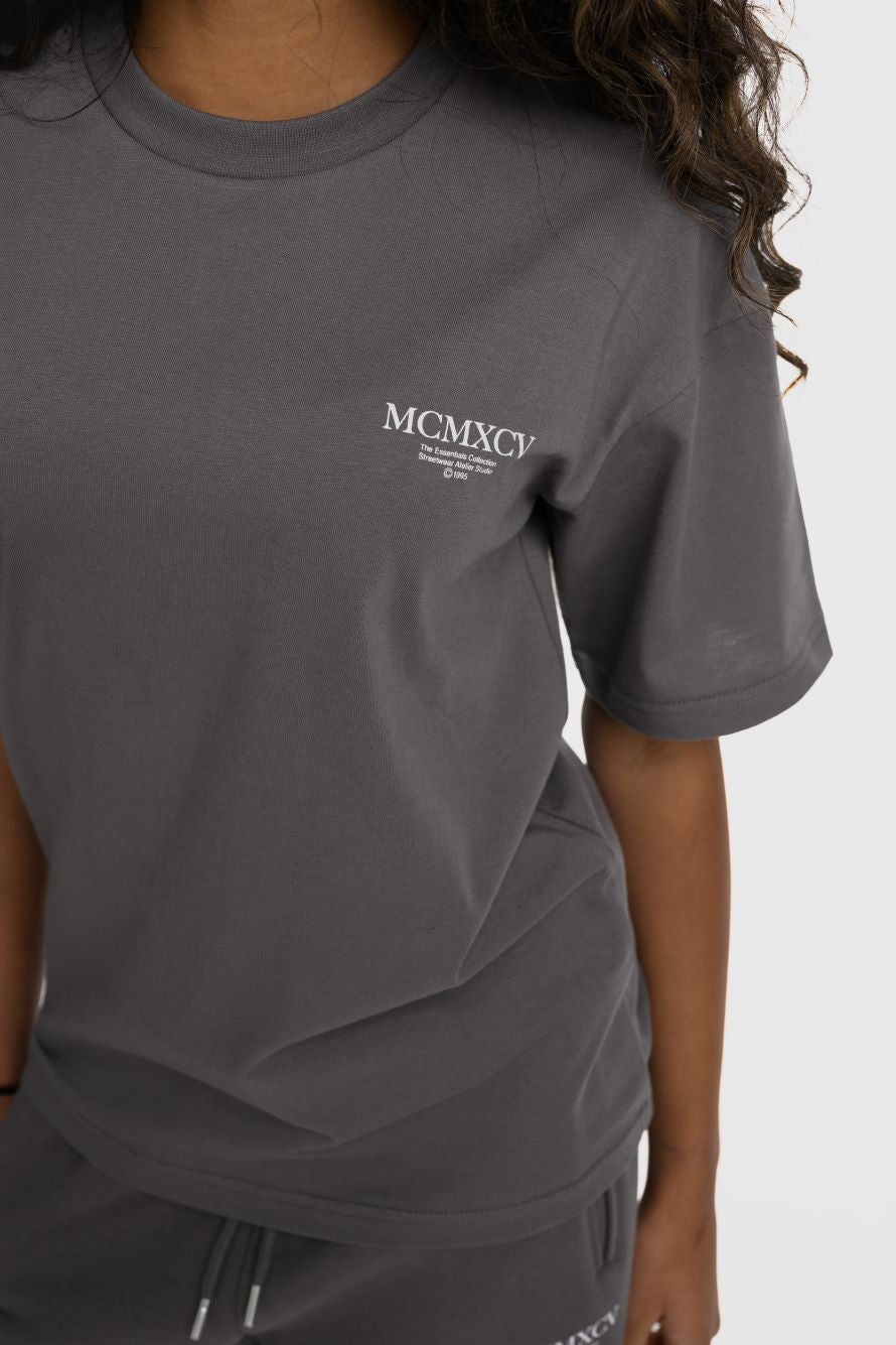 NERO GIRLS T-SHIRT - SLATE