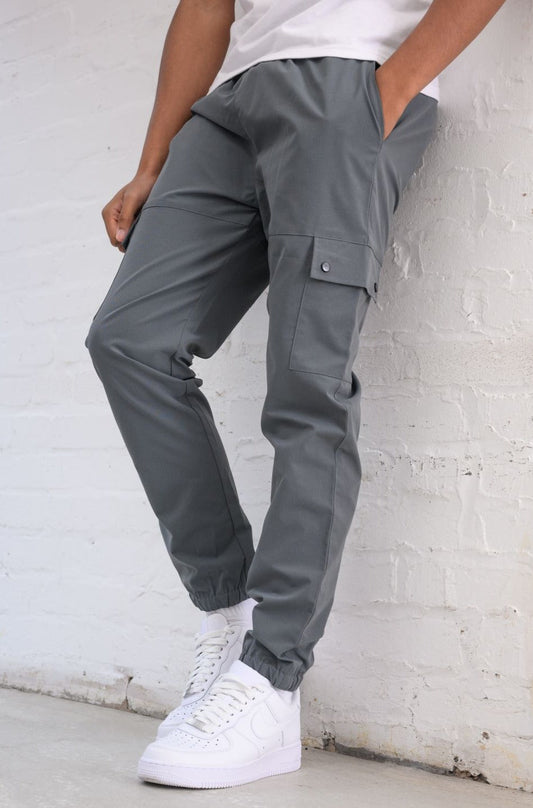 UNIT BOYS CARGO PANTS - DK GREY