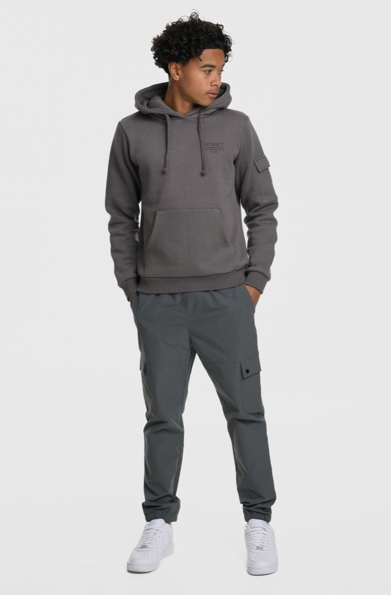UNIT BOYS CARGO PANTS - DK GREY