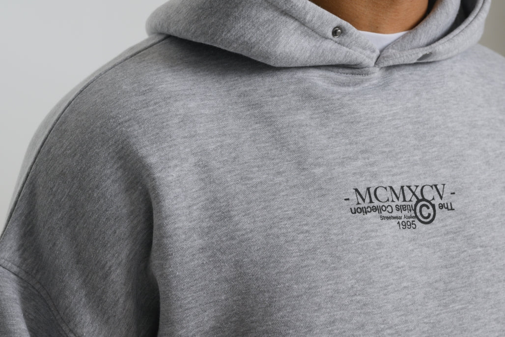 VILLA OVERSIZED HOODIE - GREY