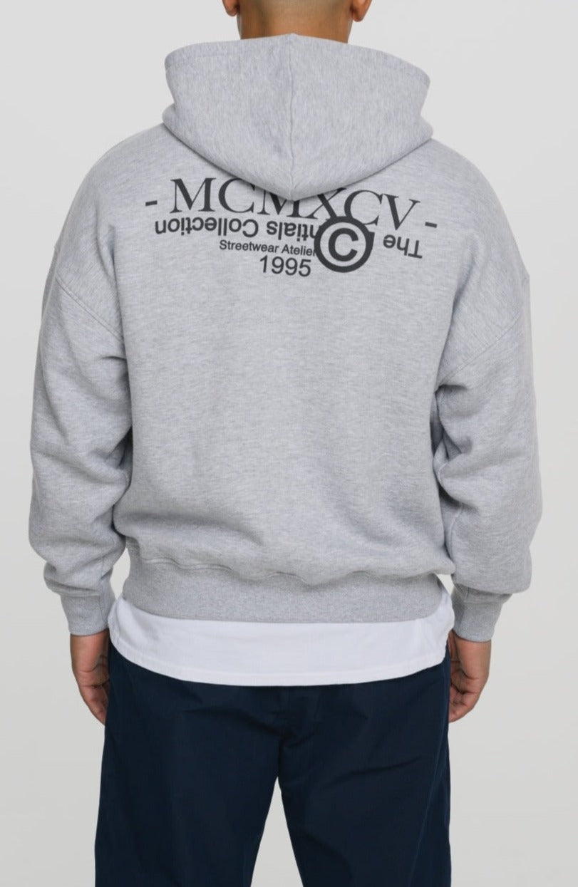 VILLA OVERSIZED HOODIE - GREY