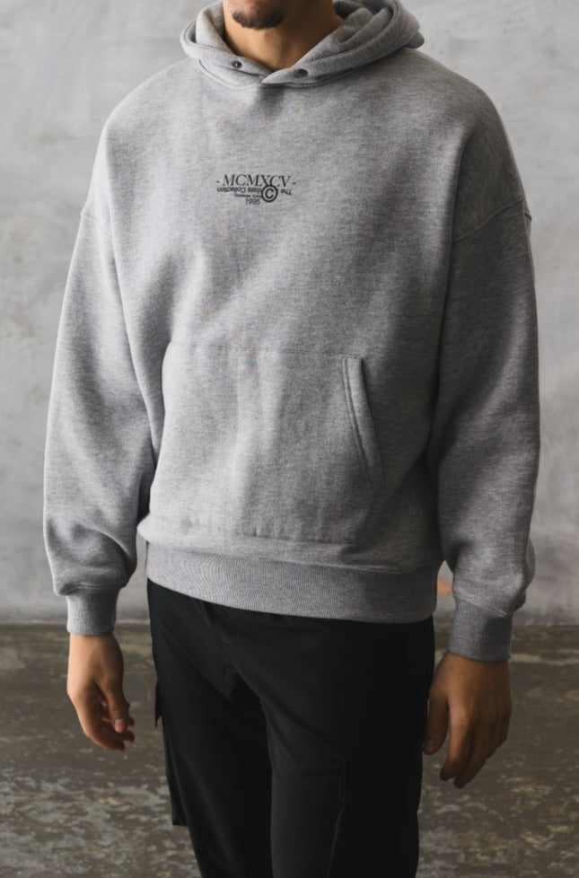 VILLA OVERSIZED HOODIE - GREY