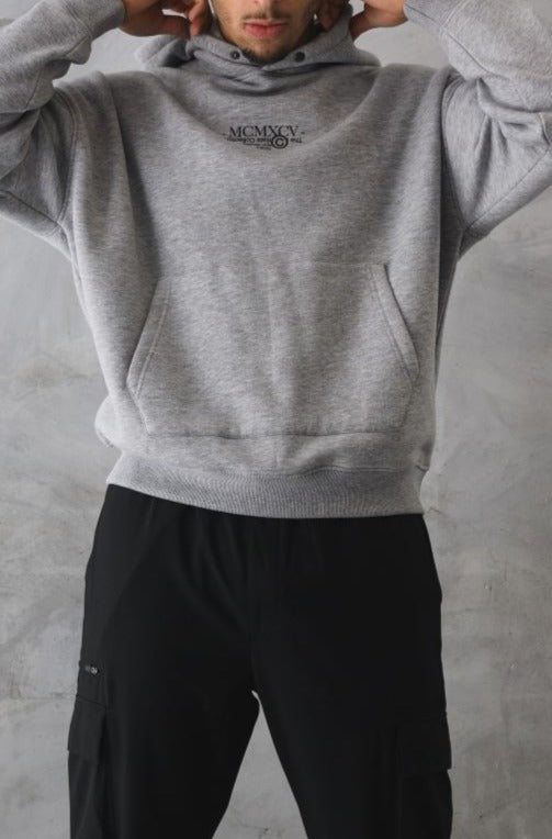 VILLA OVERSIZED HOODIE - GREY