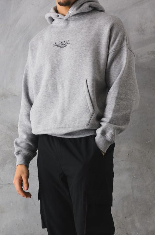 VILLA OVERSIZED HOODIE - GREY