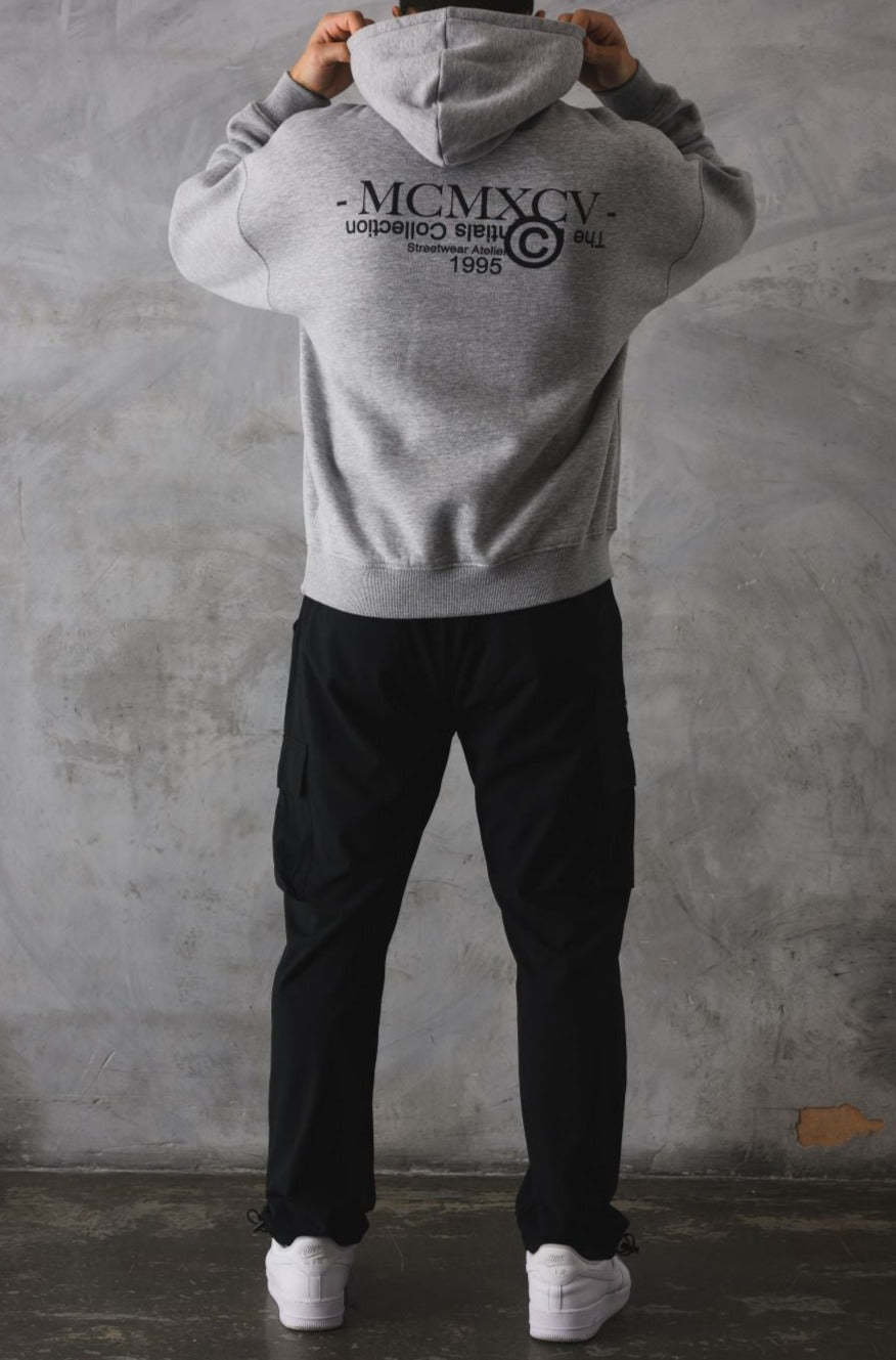 VILLA OVERSIZED HOODIE - GREY