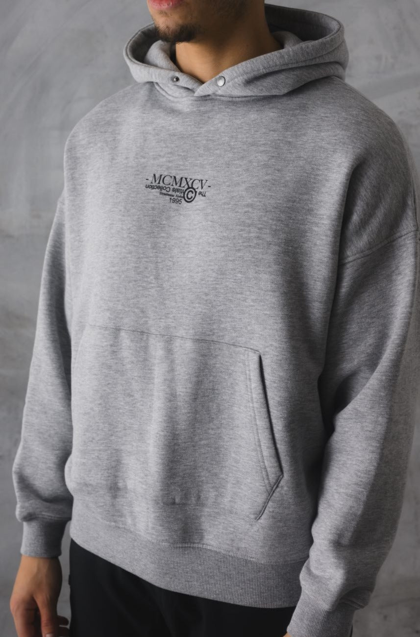 VILLA OVERSIZED HOODIE - GREY