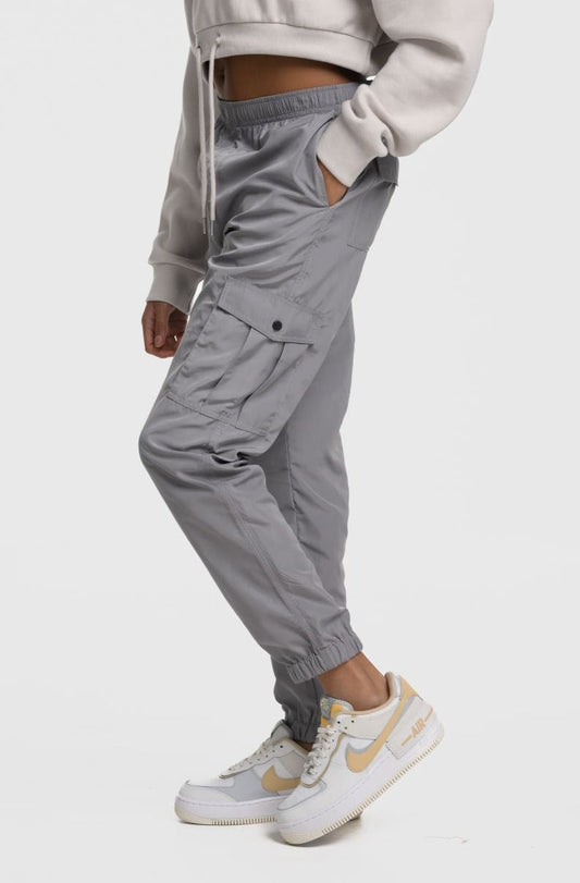 VIXEN GIRLS CARGO PANTS - GREY