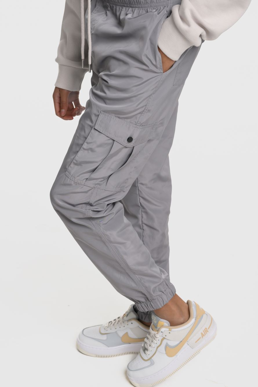 VIXEN GIRLS CARGO PANTS - GREY