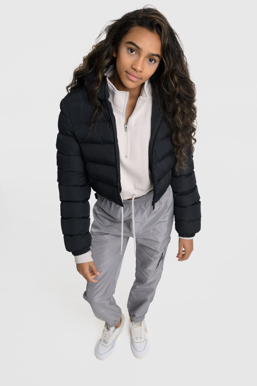VIXEN GIRLS CARGO PANTS - GREY