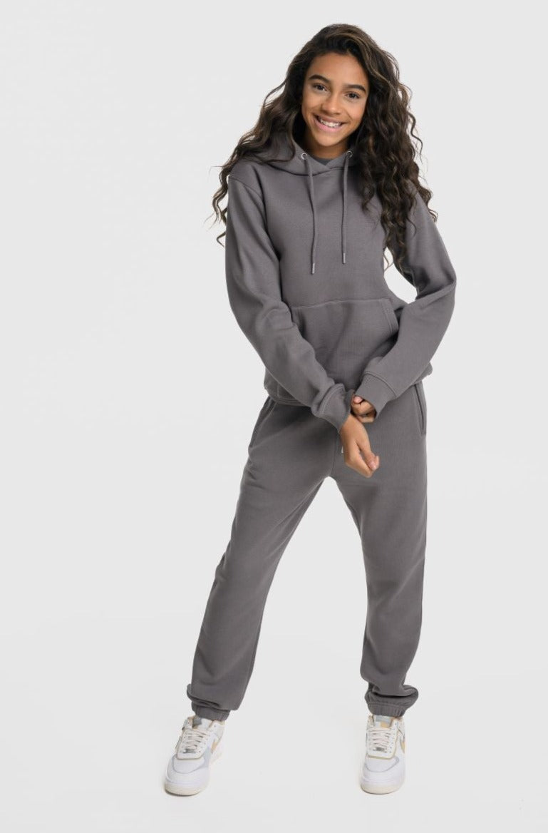 Beck & Hersey BLAIR Girls Hoodie - Slate