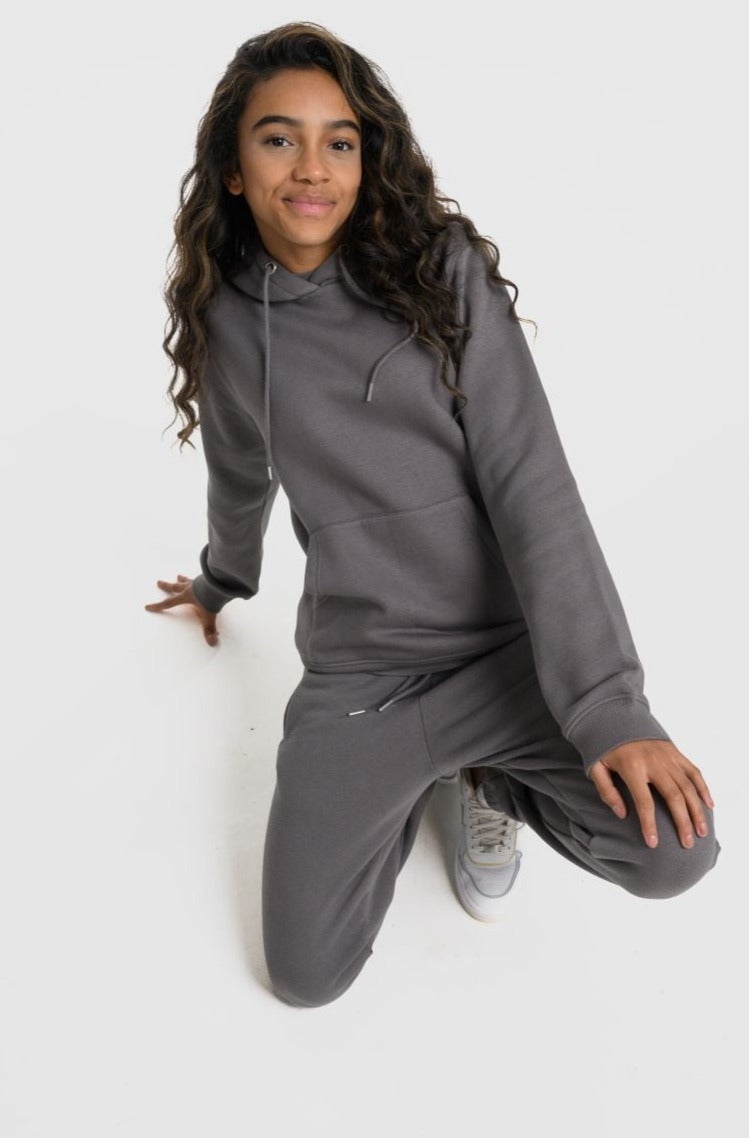 Beck & Hersey BLAIR Girls Hoodie - Slate
