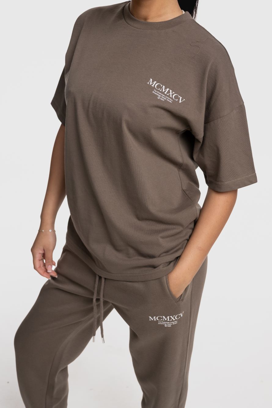 GLACIER T-SHIRT - BARK